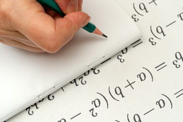 Creative exploration of mathematical concepts during study time