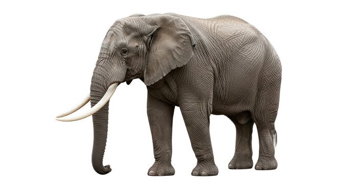 Isolated Elephant