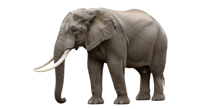 Isolated Elephant