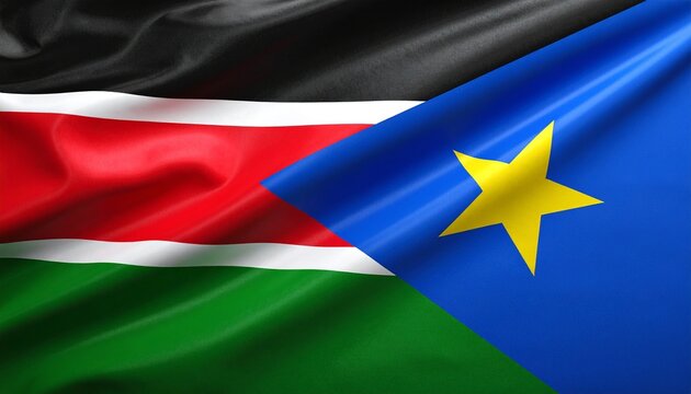 waving flag background - Powered by Adobe