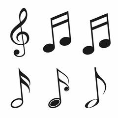 treble clef and notes