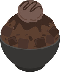 초코빙수