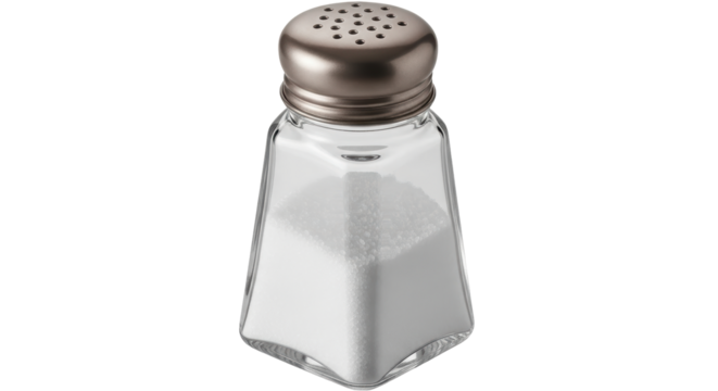 Isolated Salt Shaker