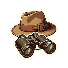 Vintage Hunting equipment svg, retro hunting gear 