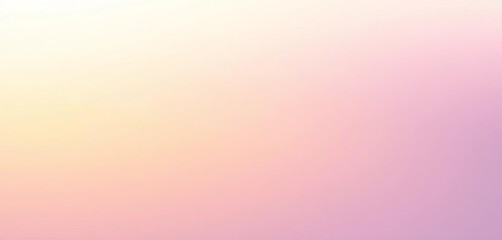 Soft lavender to pale yellow ombre, smooth transitions, peaceful serenity, illustration, spring