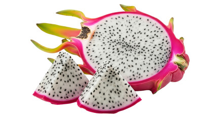 Isolated Dragon Fruit