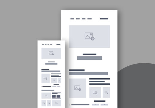 Wireframe Template Layout