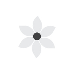 Flower geometruc decoration design with seamless background