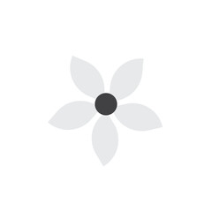 Flower geometruc decoration design with seamless background