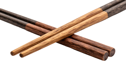 Elegant Wooden Chopsticks Two Tone Design