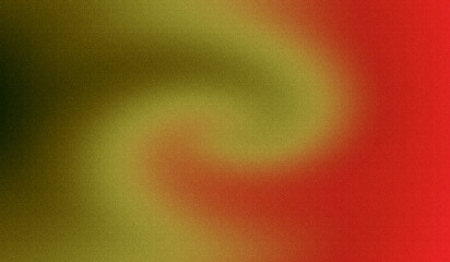 Abstract Swirling Gradient Background: Olive Green to Red, Textured, Subtle Mood