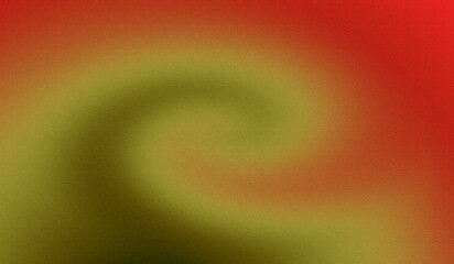 Abstract Red and Olive Green Swirl Gradient Texture Background