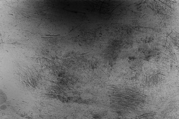 scratch overlay, aged surface texture, gray background, black scratches and noise on white wall