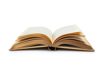 Fototapeta premium Open book with yellowed pages