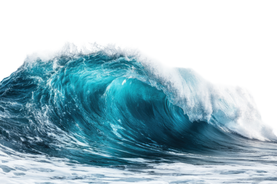 Powerful turquoise wave cresting (1)
