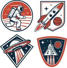 rocket vector illustration