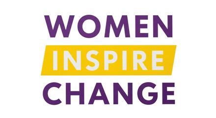 Isolated Women Inspire Change Text