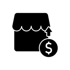 Icon a capitalization, isolated against a clean background.