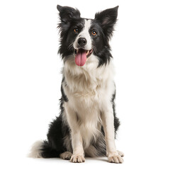 Fototapeta premium Border Collie sitting