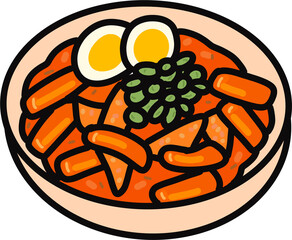 Tteokbokki Korean Dish