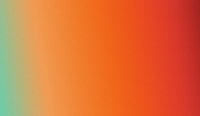 Abstract Teal to Orange Gradient Texture Background: Warm, Vibrant, and Smooth. © Muhammad Hridoy