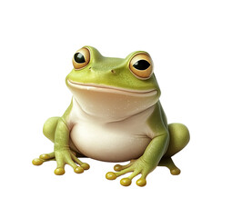 Cute cartoon frog