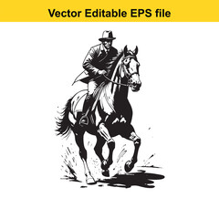 Dynamic Rodeo Ride A Cowboy's Thrilling Struggle Against a Bucking Horse an Exciting Display of Skill Strength and Determination in the Heart of Western Tradition