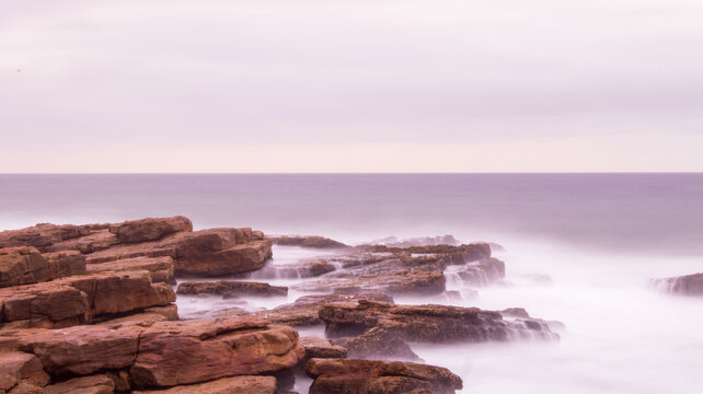 sunrise on the sea