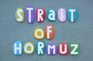 The Strait of Hormuz is a narrow channel, approximately 30 miles wide at the narrowest point, between the Omani Musandam Peninsula and Iran. It connects the Persian Gulf to the Gulf of Oman