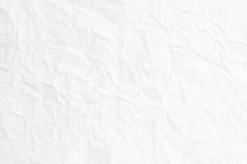 Wrinkled white paper texture, ideal as a versatile background for various design projects. Its...