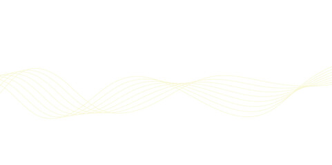 Modern banner background design. Banner template with dynamic wave shapes.Abstract vector wavy lines flowing smooth curve colorful gradient purple blue on transparent background in concept of technolo