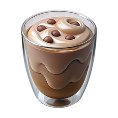 incredible iced cocoa with chocolate chips
