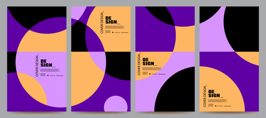 background design template set trendy