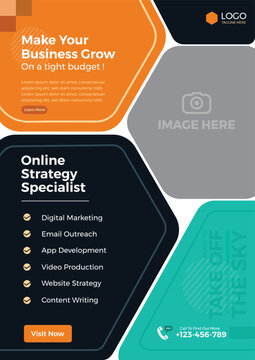 Boost Your Brand with Creative Digital Marketing Poster Design