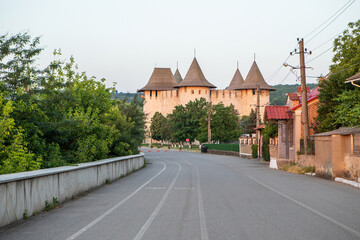 Obraz premium Urban landscape in the historical and cultural city of Soroca in the north of the Republic of Moldova