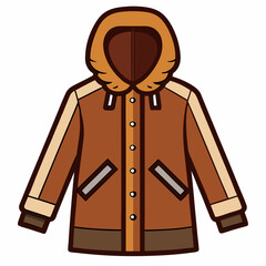 Hooded Parka Silhouette
