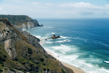Fototapeta premium A coastal landscape on the Atlantic