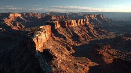 Canyon landscape scenic view