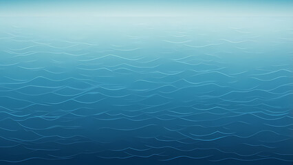 Obraz premium Calm Blue Sea Water with Gentle Waves Graphic Background