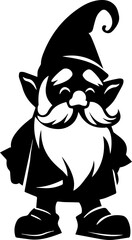 Fantasy Dwarf Warrior Vector Illustration 