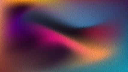 ABSTRACT BACKGROUND GRADIENT BLUE ORANGE PURPLE PINK COLORFUL WITH GRAINY TEXTURE  SHAPES DESIGN TEMPLATE FOR WALLPAPER, COVER DESIGN