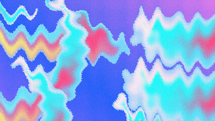 ABSTRACT BACKGROUND GRADIENT BLUE ORANGE PURPLE PINK COLORFUL WITH GRAINY TEXTURE  SHAPES DESIGN TEMPLATE FOR WALLPAPER, COVER DESIGN