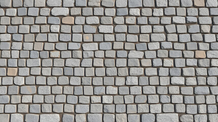 Seamless texture of tillable cobblestone