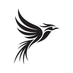 Obraz premium Unique bird logo Modern and minimalist vector and abstract logo