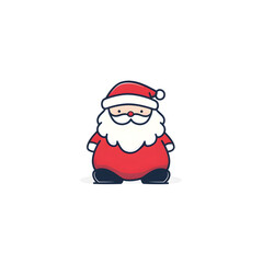 Obraz premium santa claus cartoon