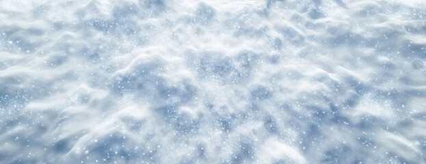 Obraz premium Empty snow ground texture nature winter environment.