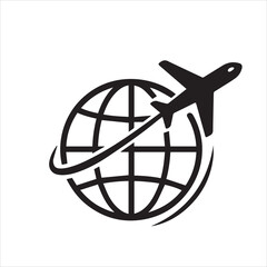 globe travel icon © Siam