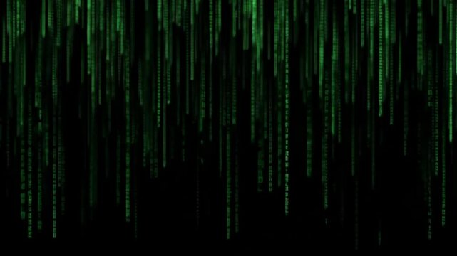 Discover 8k Matrix-Style Backgrounds with Coding Symbols, Cyber Attacks, Virtual Holograms, and AI Programs for Cybersecurity and Business Technology Insights