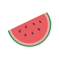 watermelon vector illustration