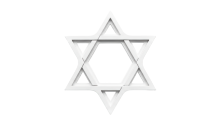 Isolated Star of David